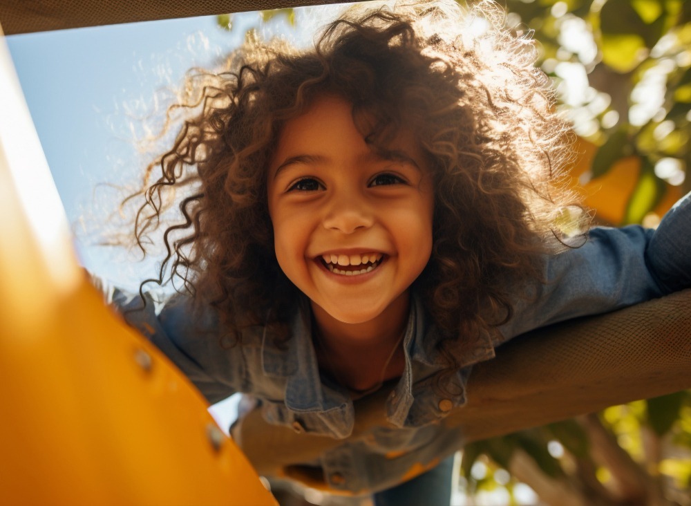 Bounce House Rentals in Stanley, NC - Kids and families enjoying colorful inflatable bounce houses in a backyard setting.