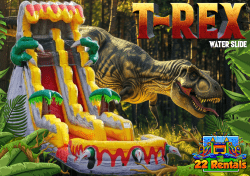 19' T-Rex Water Slide