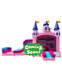 Glitter Grand Royal Bounce House and Slide