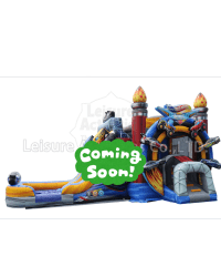 Garage Combo House House And Slide