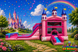 glitter20grand20royal 1776974829 Glitter Grand Royal Bounce House with Slide